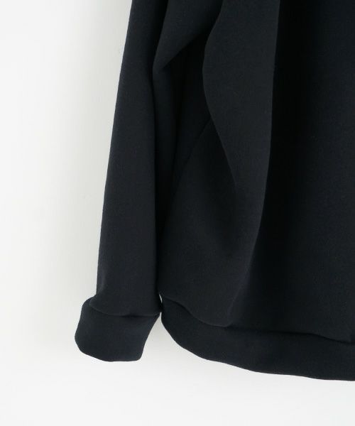 VU.ヴウ.ballon over boa hoody vu-a23-t06[BLACK×MOSS GREEN]