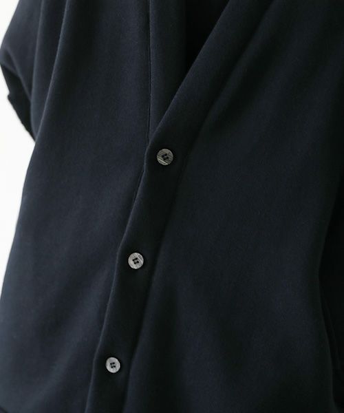 VU.ヴウ.boa sweat cardigan vu-a23-t07[BLACK]