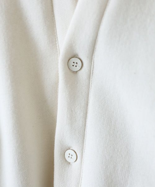 VU.ヴウ.boa sweat cardigan vu-a23-t07[OFF WHITE]