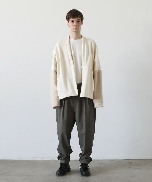 VU.ヴウ.boa sweat cardigan vu-a23-t07[OFF WHITE]