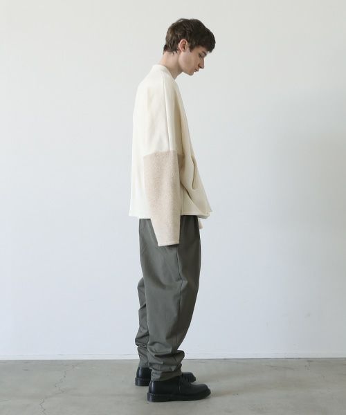 VU.ヴウ.boa sweat cardigan vu-a23-t07[OFF WHITE]