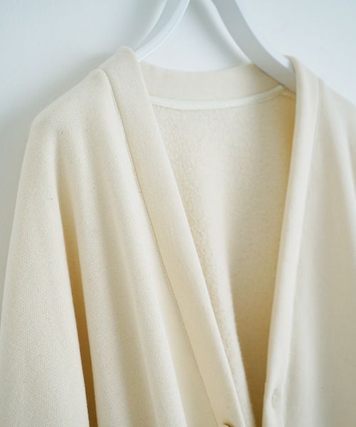 VU.ヴウ.boa sweat cardigan vu-a23-t07[OFF WHITE]