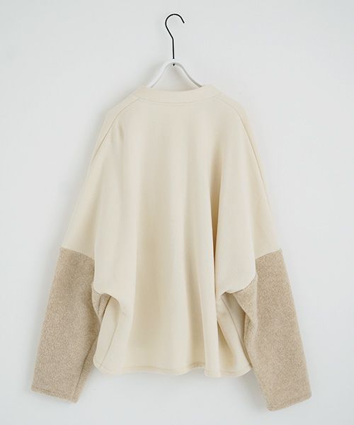 VU.ヴウ.boa sweat cardigan vu-a23-t07[OFF WHITE]