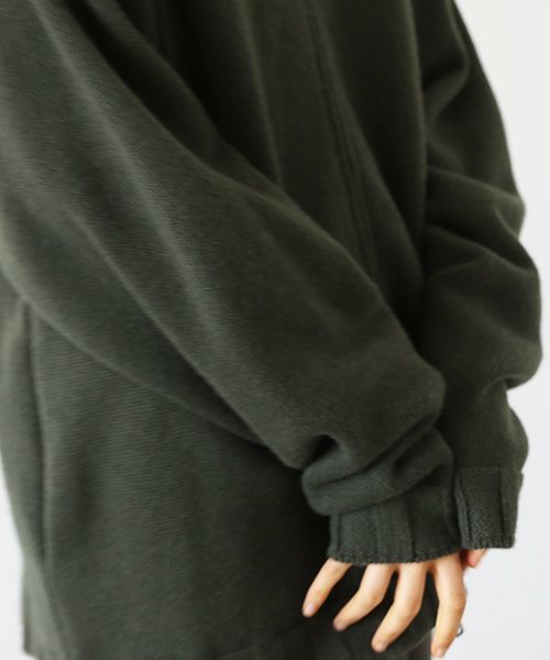 VU.ヴウ.zip knit cardigan vu-a23-k23[OLIVE]