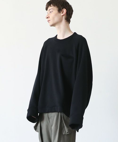 VU.ヴウ.ballon easy sweat vu-a23-t24[BLACK]