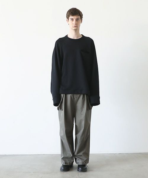 VU.ヴウ.ballon easy sweat vu-a23-t24[BLACK]