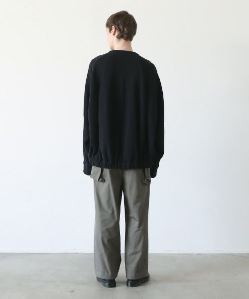VU.ヴウ.ballon easy sweat vu-a23-t24[BLACK]