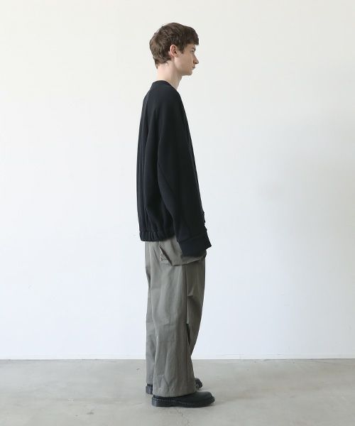 VU.ヴウ.ballon easy sweat vu-a23-t24[BLACK]