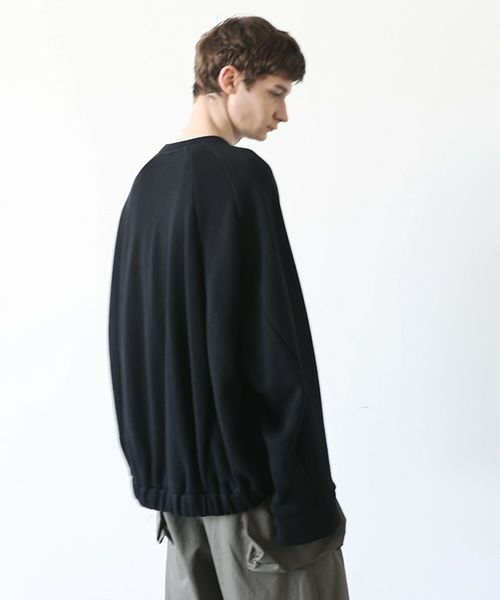 VU.ヴウ.ballon easy sweat vu-a23-t24[BLACK]