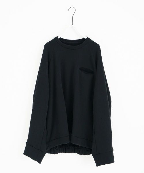 VU.ヴウ.ballon easy sweat vu-a23-t24[BLACK]