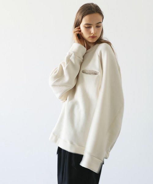 VU.ヴウ.ballon easy sweat vu-a23-t24[OFF WHITE]