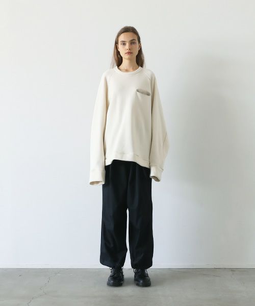 VU.ヴウ.ballon easy sweat vu-a23-t24[OFF WHITE]