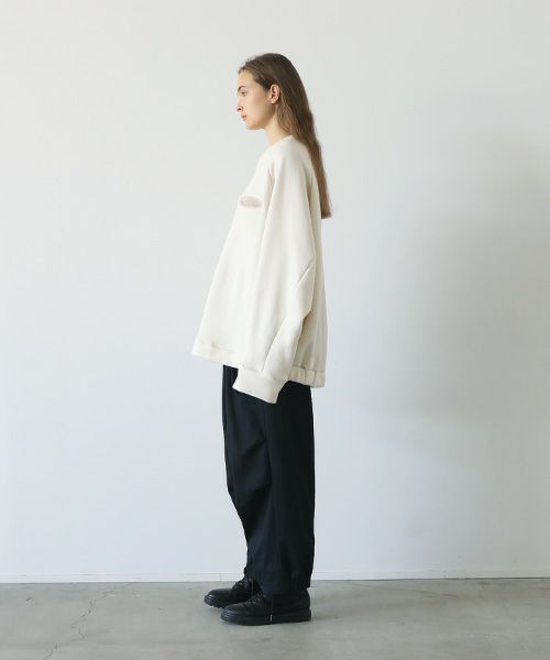 VU.ヴウ.ballon easy sweat vu-a23-t24[OFF WHITE]