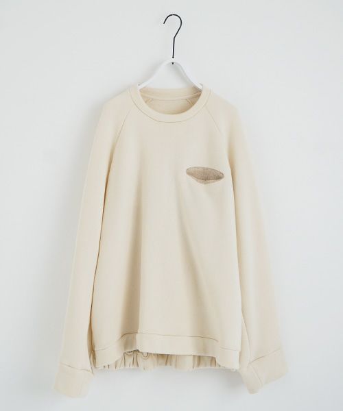 VU.ヴウ.ballon easy sweat vu-a23-t24[OFF WHITE]