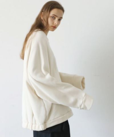 VU<br>ヴウ<br>ballon easy sweat vu-a23-t24[OFF WHITE]