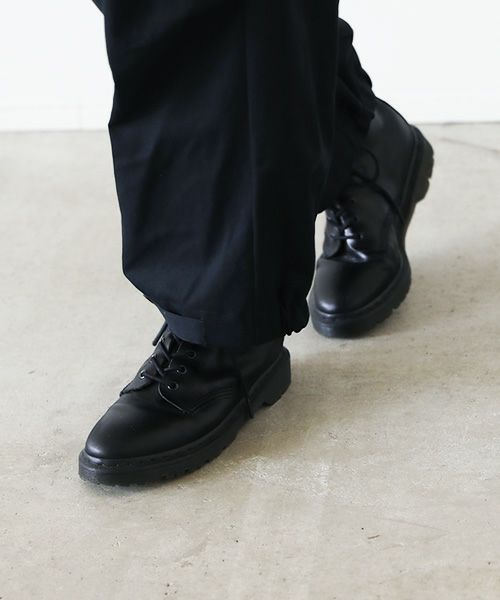 VU.ヴウ.flight pants-FINX COTTON vu-a23-p08[BLACK]