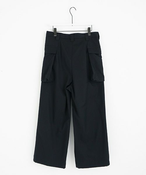 VU.ヴウ.flight pants-FINX COTTON vu-a23-p08[BLACK]