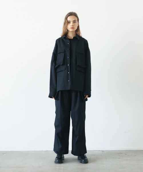 flight pants-FINX COTTON vu-a23-p08[BLACK]