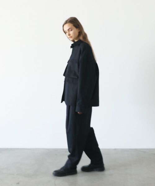 flight pants-FINX COTTON vu-a23-p08[BLACK]