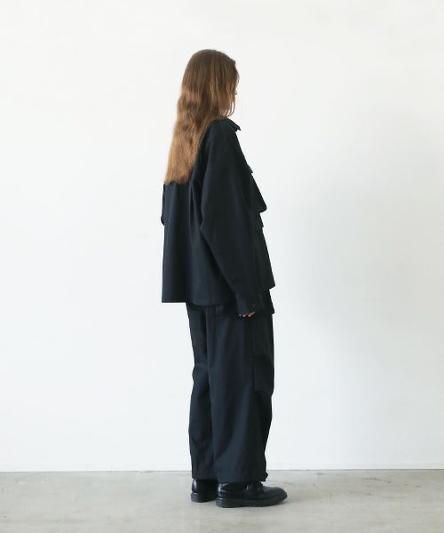 flight pants-FINX COTTON vu-a23-p08[BLACK]