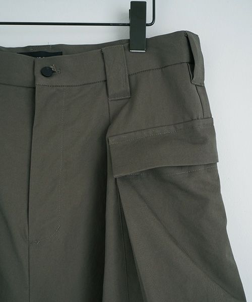 VU.ヴウ.flight pants-FINX COTTON vu-a23-p08[DARK KHAKI]