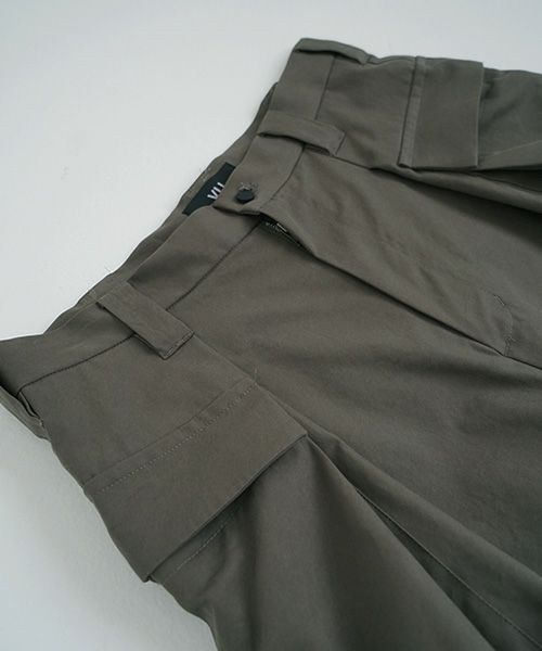 VU.ヴウ.flight pants-FINX COTTON vu-a23-p08[DARK KHAKI]