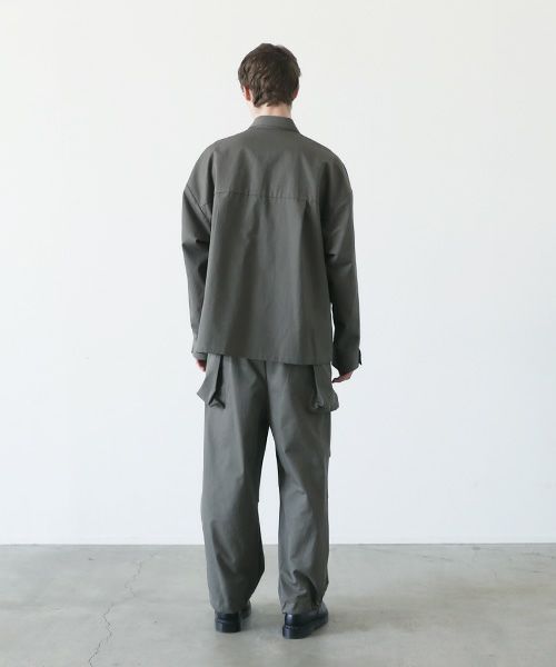 flight pants-FINX COTTON vu-a23-p08[DARK KHAKI]