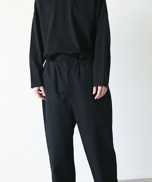 VU.ヴウ.wide easy pants vu-a23-p09[BLACK]