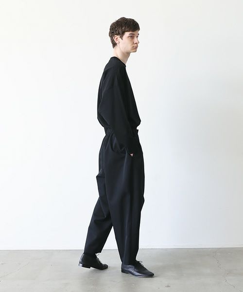 VU.ヴウ.wide easy pants vu-a23-p09[BLACK]