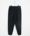 VU.ヴウ.tapered pants-FINX COTTON vu-a23-p10[BLACK]