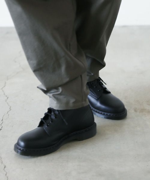 VU.ヴウ.tapered pants-FINX COTTON vu-a23-p10[DARK KHAKI]