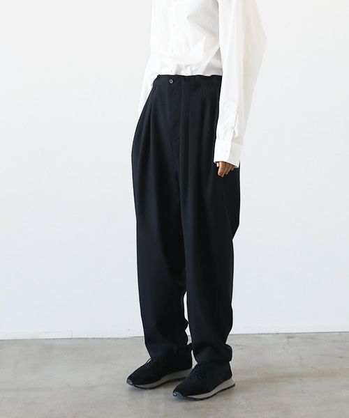 VU ヴウ tapered pants vu-a23-p10[BLACK]