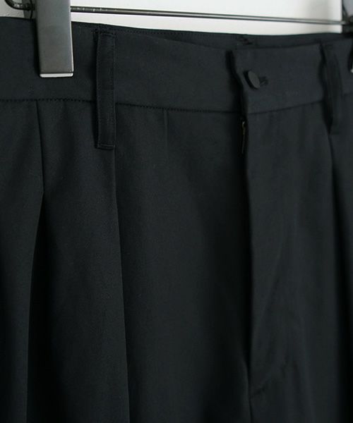 VU.ヴウ.tapered pants vu-a23-p10[BLACK]