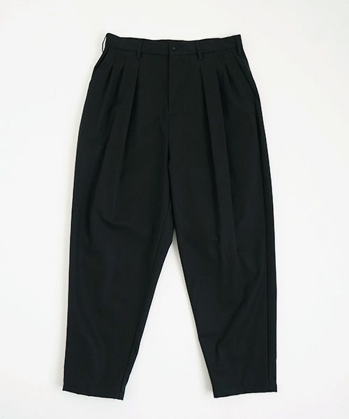 VU ヴウ tapered pants vu-a23-p10[BLACK]