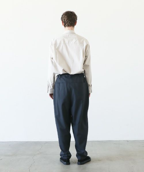 tapered pants vu-a23-p10[MOSS DARK GRAY]