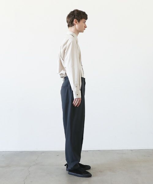 tapered pants vu-a23-p10[MOSS DARK GRAY]