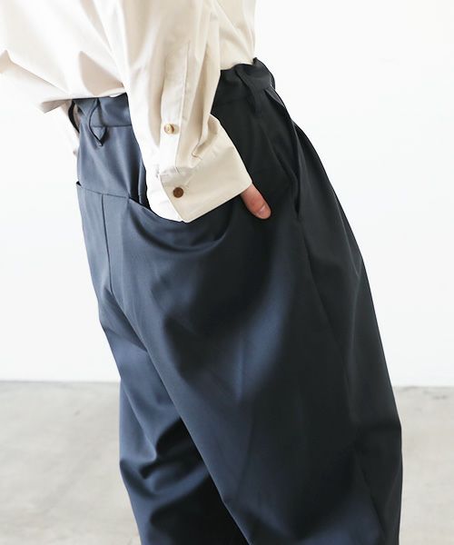 tapered pants vu-a23-p10[MOSS DARK GRAY]