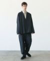 tapered pants vu-a23-p10[MOSS DARK GRAY]
