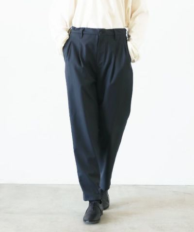 VU.ヴウ.narrow tapered pants vu-a23-p12[MOSS DARK GRAY]
