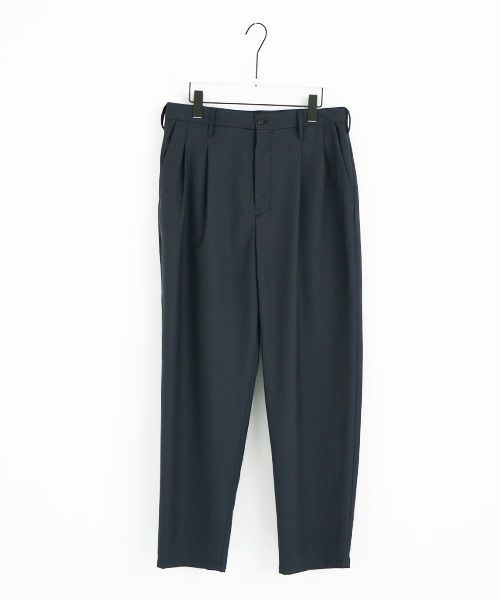 VU.ヴウ.narrow tapered pants vu-a23-p12[MOSS DARK GRAY]