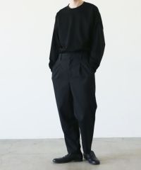 VU.ヴウ.narrow tapered pants vu-a23-p12[BLACK]