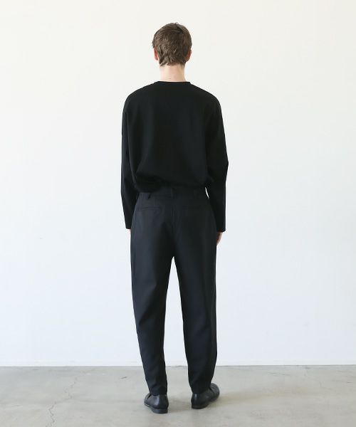 VU.ヴウ.narrow tapered pants vu-a23-p12[BLACK]