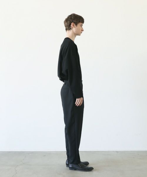 VU.ヴウ.narrow tapered pants vu-a23-p12[BLACK]