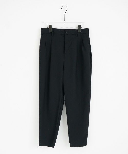 VU.ヴウ.narrow tapered pants vu-a23-p12[BLACK]