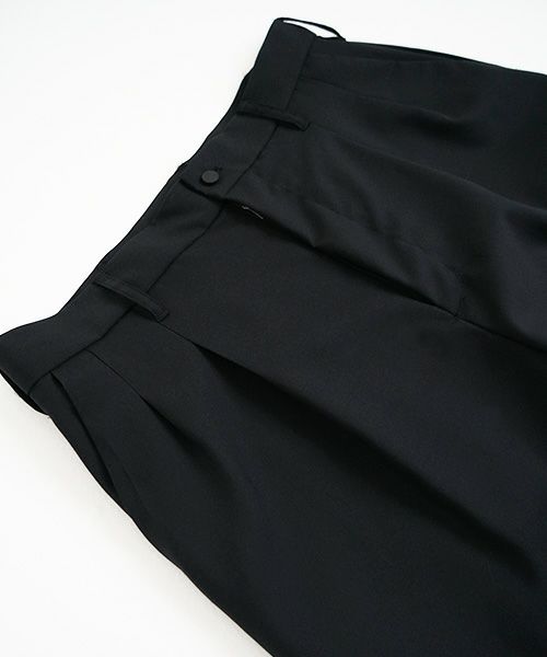 VU.ヴウ.narrow tapered pants vu-a23-p12[BLACK]