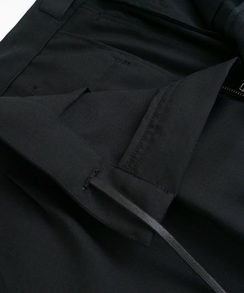narrow tapered pants vu-a23-p12[BLACK]