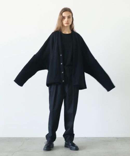 narrow tapered pants vu-a23-p12[BLACK]