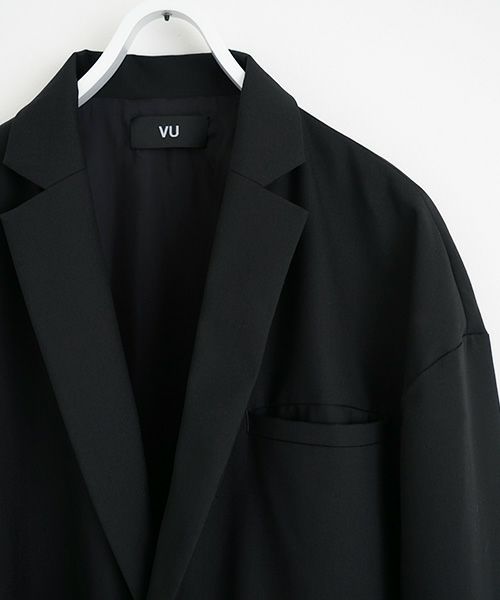 VU.ヴウ.classic jacket vu-a23-j14[BLACK]