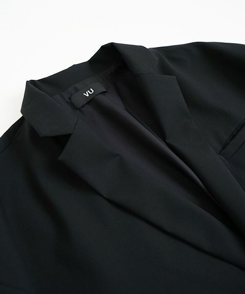 VU.ヴウ.classic jacket vu-a23-j14[BLACK]