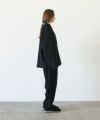 no collar jacket vu-a23-j15[BLACK]